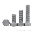 Hot Dip Zinc Hex Bolt พร้อมด้ายเต็ม 933